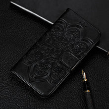 Load image into Gallery viewer, Mandala Embossing Pattern Horizontal Flip Leather Case for iPhone XIR（2019）, with Holder &amp; Card Slots &amp; Wallet &amp; Photo Frame &amp; Lanyard, For iPhone 11