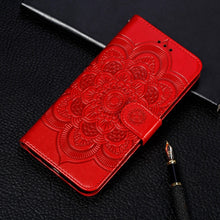 Load image into Gallery viewer, Mandala Embossing Pattern Horizontal Flip Leather Case for iPhone XIR（2019）, with Holder &amp; Card Slots &amp; Wallet &amp; Photo Frame &amp; Lanyard, For iPhone 11