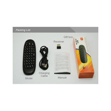 Load image into Gallery viewer, C120 2.4G Mini Keyboard Wireless Remote Mouse with 3-Gyro &amp; 3-Gravity Sensor for PC / HTPC / IPTV / Smart TV and Android TV Box etc