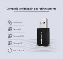 Load image into Gallery viewer, COMFAST CF-812AC USB WiFi Adapter-1300 Mbps USB di Rete Wireless wiFi, CF-812AC