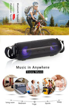 Load image into Gallery viewer, LZ33 LED Portable Wireless Bluetooth Speaker Stereo Speakerphone Music Speakers for Computer with TF FM
