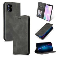 Load image into Gallery viewer, Retro Skin Feel Business Magnetic Horizontal Flip Leather Case for iPhone XIR 2019, For iPhone 11