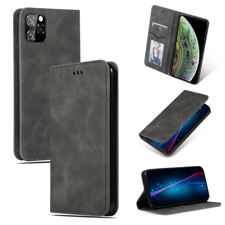 Retro Skin Feel Business Magnetic Horizontal Flip Leather Case for iPhone XI MAX 2019, For iPhone 11 Pro Max