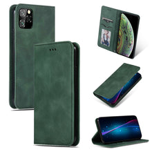 Load image into Gallery viewer, Retro Skin Feel Business Magnetic Horizontal Flip Leather Case for iPhone XI MAX 2019, For iPhone 11 Pro Max
