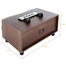 Load image into Gallery viewer, Portable Wooden Wireless Speaker Subwoofer Stero Radio FM Desktop Bluetooth Speakers