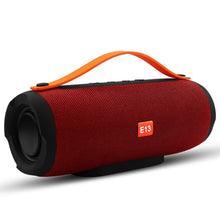 Load image into Gallery viewer, E13 Mini Portable Wireless Bluetooth Speaker Stereo Speakerphone Radio Music Subwoofer Column Speakers with TF FM, RED, BLUE, BLACK