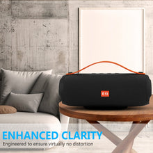 Load image into Gallery viewer, E13 Mini Portable Wireless Bluetooth Speaker Stereo Speakerphone Radio Music Subwoofer Column Speakers with TF FM, RED, BLUE, BLACK