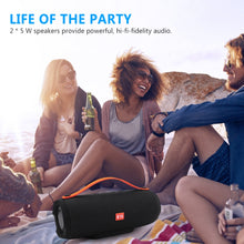 Load image into Gallery viewer, E13 Mini Portable Wireless Bluetooth Speaker Stereo Speakerphone Radio Music Subwoofer Column Speakers with TF FM, RED, BLUE, BLACK