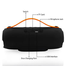Load image into Gallery viewer, E13 Mini Portable Wireless Bluetooth Speaker Stereo Speakerphone Radio Music Subwoofer Column Speakers with TF FM, RED, BLUE, BLACK