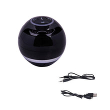 Load image into Gallery viewer, T&amp;G A18 Ball Bluetooth Speaker with LED Light Portable Wireless Mini Speaker Mobile Music MP3 Subwoofer Support TF, BLACK, BLUE, PINK, WHITE