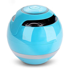 Load image into Gallery viewer, T&amp;G A18 Ball Bluetooth Speaker with LED Light Portable Wireless Mini Speaker Mobile Music MP3 Subwoofer Support TF, BLACK, BLUE, PINK, WHITE