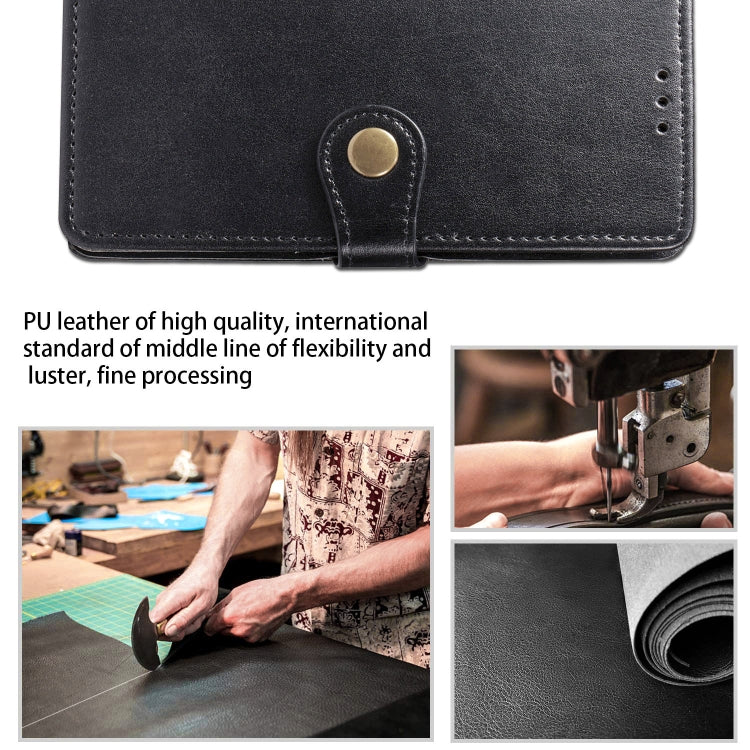 Retro Solid Color Leather Buckle Mobile Phone Protection Leather Case with Photo Frame & Card Slot & Wallet & Bracket Function for  iPhone XIR（2019）, For iPhone 11