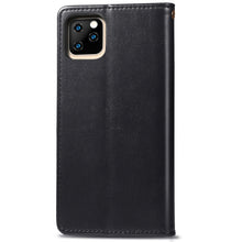 Load image into Gallery viewer, Retro Solid Color Leather Buckle Mobile Phone Protection Leather Case with Photo Frame &amp; Card Slot &amp; Wallet &amp; Bracket Function for  iPhone XIR（2019）, For iPhone 11
