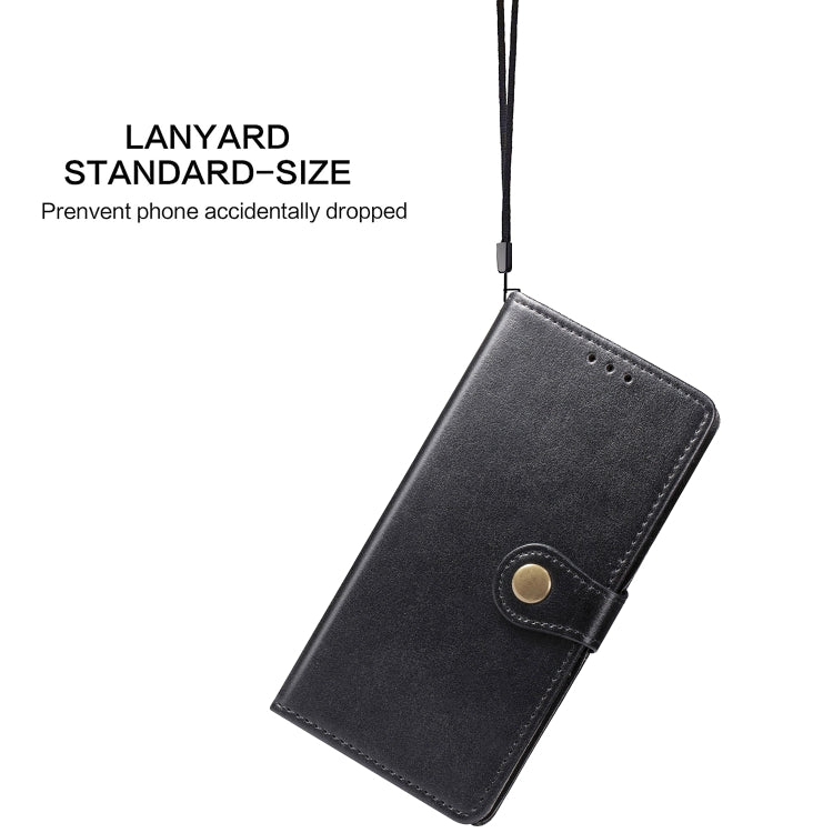 Retro Solid Color Leather Buckle Mobile Phone Protection Leather Case with Photo Frame & Card Slot & Wallet & Bracket Function for  iPhone XIR（2019）, For iPhone 11