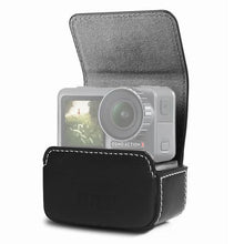 Load image into Gallery viewer, Waterproof Mini Leather Case Storage Carrying Box for DJI OSMO Action / GoPro / SJCAM / Xiaomi Mi Jia, Black, Coffee