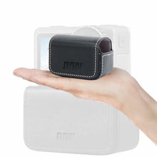 Load image into Gallery viewer, Waterproof Mini Leather Case Storage Carrying Box for DJI OSMO Action / GoPro / SJCAM / Xiaomi Mi Jia, Black, Coffee
