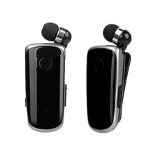 Load image into Gallery viewer, K39 Wireless Bluetooth Headset CSR DSP chip In-Ear Vibrating Alert Wear Clip Hands Free Earphone, BLACK, WHITE, BLUE, ROSE RED