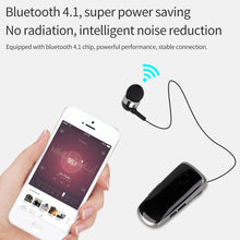Load image into Gallery viewer, K39 Wireless Bluetooth Headset CSR DSP chip In-Ear Vibrating Alert Wear Clip Hands Free Earphone, BLACK, WHITE, BLUE, ROSE RED