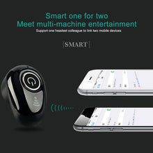 Load image into Gallery viewer, S650 Second Generation Charging Base Mini Bluetooth Earphone Wireless Earbuds Business Invisible Handsfree In-Ear Earphones with Mic
