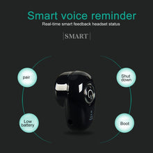 Load image into Gallery viewer, S650 Second Generation Charging Base Mini Bluetooth Earphone Wireless Earbuds Business Invisible Handsfree In-Ear Earphones with Mic