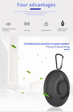 Load image into Gallery viewer, Ultrasonic Mosquito Repellent Electronics Cockroach Spider USB Charging Smart Mosquito Drive, Black, White