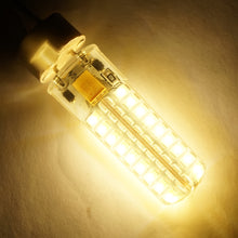 Load image into Gallery viewer, GY6.35 5W SMD2835 72LEDs Dimmable Silicone Corn Bulb for Chandelier Crystal Lamp Lighting Accessories,AC 12V, Warm White, Cool White