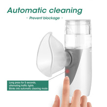 Load image into Gallery viewer, UN201  Health Care Mesh Nebulizer Handheld Portable Children Adult Asthma Inhaler Mini  Care Inhale Ultrasonic Nebulizer, UN201
