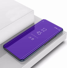 Load image into Gallery viewer, Plating Mirror Left and Right Flip Cover with Bracket Holster for iPhone XI MAX 2019, For iPhone 11 Pro Max