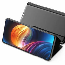 Load image into Gallery viewer, Plating Mirror Left and Right Flip Cover with Bracket Holster for iPhone XI MAX 2019, For iPhone 11 Pro Max