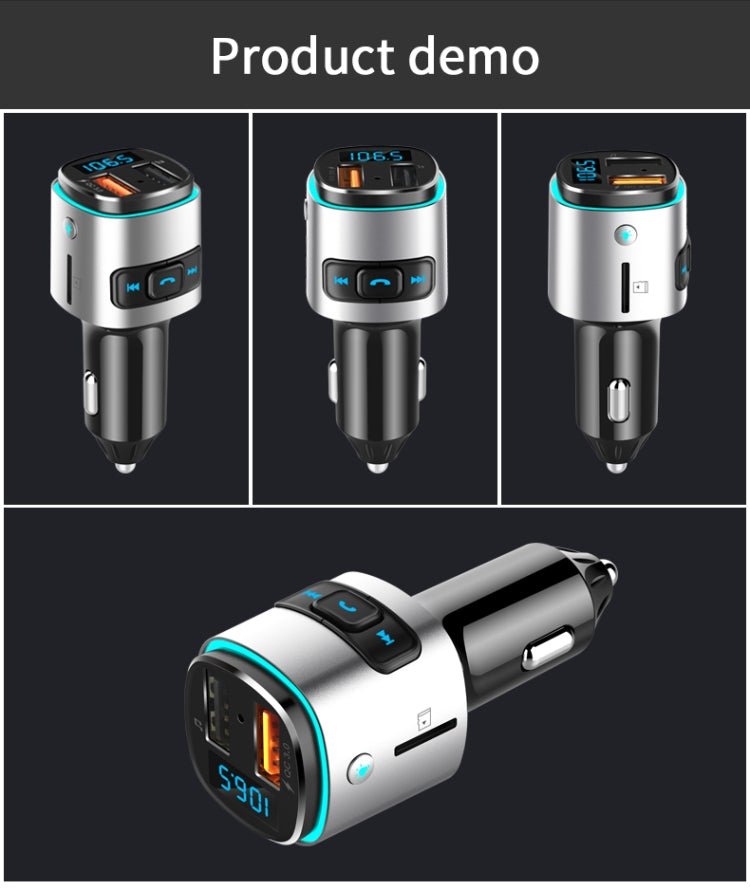 BC41 Multi-Functional MP3 Player, Bluetooth Receiver, USB Charger, Automobile Cigarette Lighter, BC41