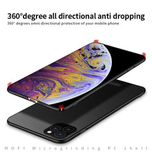Load image into Gallery viewer, MOFI Frosted PC Ultra-thin Hard Case for, For iPhone 11 Pro, For iPhone 11 Pro Max, For iPhone 11