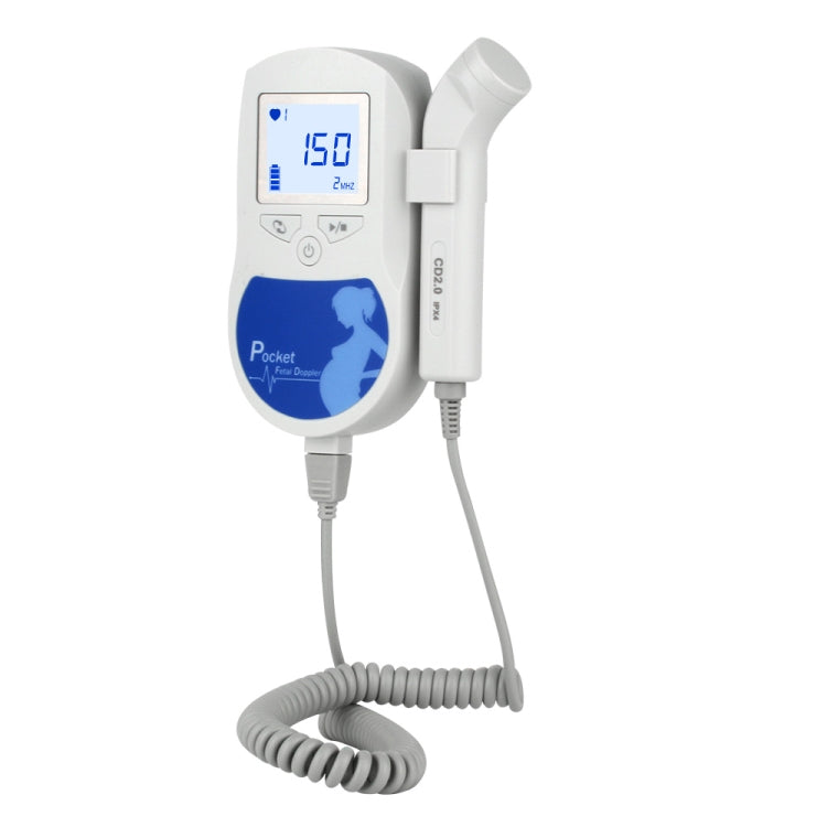 Baby Sound C   Fetal Doppler Prenatal Pocket Digital  Ultrasound Detector Angel Heartbeat Pregnant Doppler Prenatal Monitor