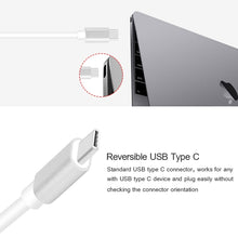 Load image into Gallery viewer, USB Type C to VGA 3-in-1 Hub Adapter supports USB Type C tablets and laptops for Macbook Pro / Google ChromeBook, VGA+USB3.0 to Type-C Gold, VGA+USB3.0 to Type-C Silver