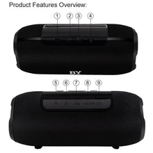 Load image into Gallery viewer, BY Portable Bluetooth Speaker Waterproof Wireless Loudspeaker 3D Stereo Music Surround Sound System Outdoor Speakers Support TF AUX