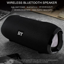 Load image into Gallery viewer, BY Portable Bluetooth Speaker Waterproof Wireless Loudspeaker 3D Stereo Music Surround Sound System Outdoor Speakers Support TF AUX