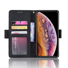 Load image into Gallery viewer, Wallet Style Skin Feel Calf Pattern Leather Case For iPhone XIR 2019 ,with Separate Card Slot, For iPhone 11