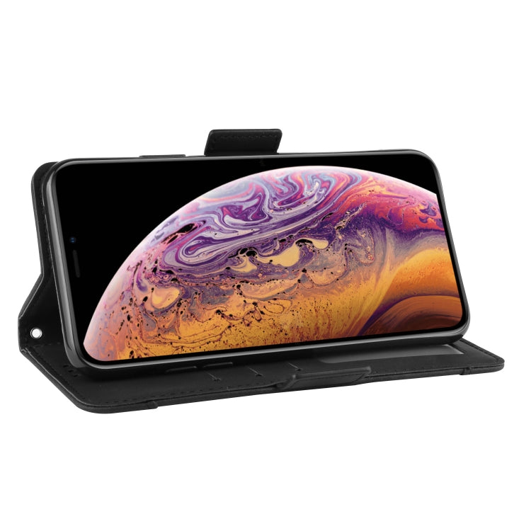 Wallet Style Skin Feel Calf Pattern Leather Case For iPhone XIR 2019 ,with Separate Card Slot, For iPhone 11