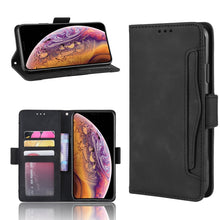 Load image into Gallery viewer, Wallet Style Skin Feel Calf Pattern Leather Case For iPhone XIR 2019 ,with Separate Card Slot, For iPhone 11