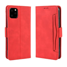 Load image into Gallery viewer, Wallet Style Skin Feel Calf Pattern Leather Case For iPhone XIR 2019 ,with Separate Card Slot, For iPhone 11