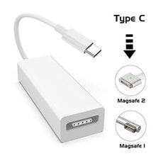 Load image into Gallery viewer, USB C to Magnetic Mag-Safe Adapter,Mag-Safe to Type C Charging Converter Adapter Compatible for MacBook Pro/Air,Nintendo Switch,Phone and Other USB C Devices, Compatible