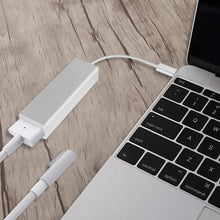 Load image into Gallery viewer, USB C to Magnetic Mag-Safe Adapter,Mag-Safe to Type C Charging Converter Adapter Compatible for MacBook Pro/Air,Nintendo Switch,Phone and Other USB C Devices, Compatible