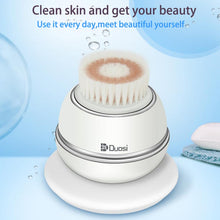Load image into Gallery viewer, Duosi DY-103 USB Rechargeble Electric Facial Cleansing Brush Waterproof Face Deep Pore Cleaning Massager Exfoliator Oil Dirt Blackhead Remove
