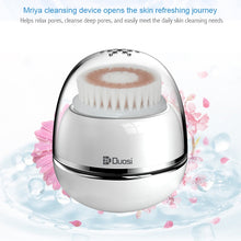 Load image into Gallery viewer, Duosi DY-103 USB Rechargeble Electric Facial Cleansing Brush Waterproof Face Deep Pore Cleaning Massager Exfoliator Oil Dirt Blackhead Remove