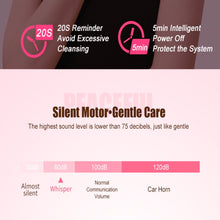 Load image into Gallery viewer, Duosi 2in1 Electric Facial Cleansing Brush Waterproof face Skin   Cleansing Massager Silicone Vibration Scrubber Pore   Clear Blackhead Remover