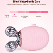Load image into Gallery viewer, Duosi 2in1 Electric Facial Cleansing Brush Waterproof face Skin   Cleansing Massager Silicone Vibration Scrubber Pore   Clear Blackhead Remover