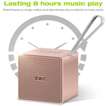 Load image into Gallery viewer, EWA A105 High Hidelity Bluetooth Speaker, Small Size High  Power Bass, TWS Bluetooth Technology Support TF
