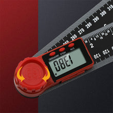 Load image into Gallery viewer, Two-in-one Digital Angle Protractor, 200mm, 300mm