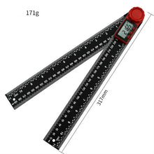 Load image into Gallery viewer, Two-in-one Digital Angle Protractor, 200mm, 300mm