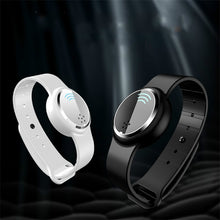 Load image into Gallery viewer, Ultrasonic Mosquito Repellent Electronic Mosquito Repellent Bracelet Outdoor Portable Watch Mosquito Repellent, Black, White