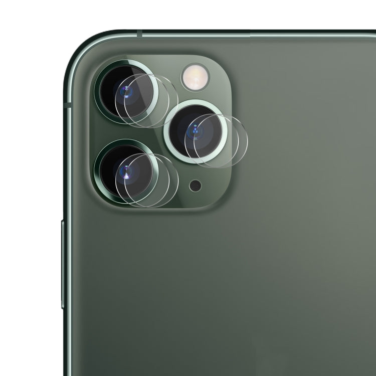2 PCS ENKAY Hat-Prince 0.2mm 9H 2.15D Round Edge Rear Camera Lens Tempered Glass Film for, iPhone 11, iPhone 11 Pro Max